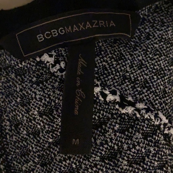 BCBGMaxAzria like new M bandage dress with long zipper on the back super stylish - Picture 11 of 13